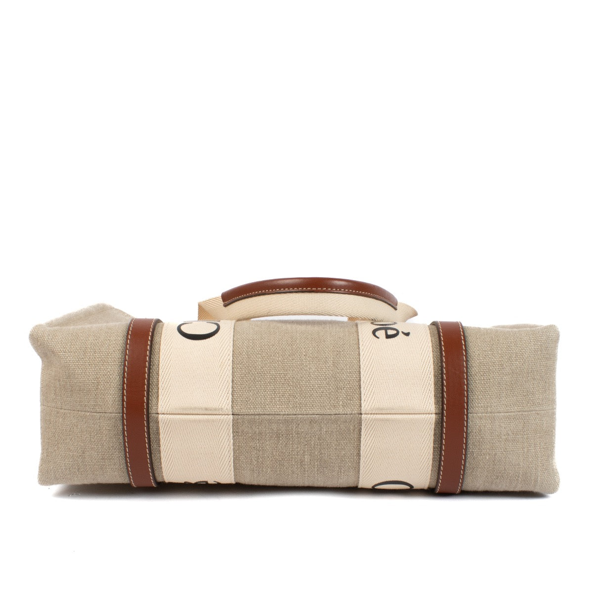 shop 100% authentic second hand Chloé Beige Woody Tote Bag on Labellov.com