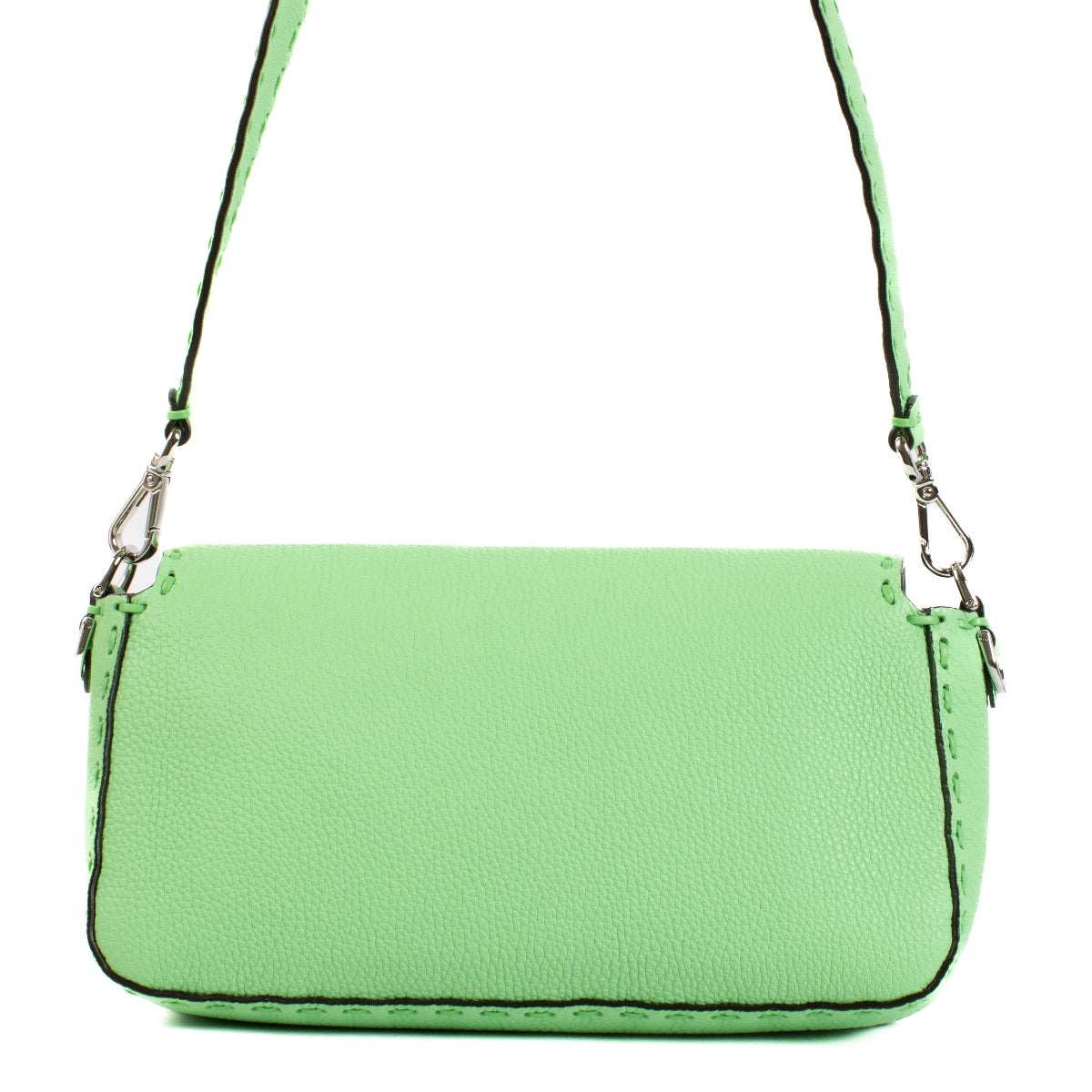 Shop safe online at Labellov in Antwerp, Brussels and Knokke this 100% authentic second hand Fendi Edamame Selleria Baguette Bag