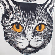 Buy authentic second hand Gucci Black Silk Mystic Cat Scarf at Labellov.com