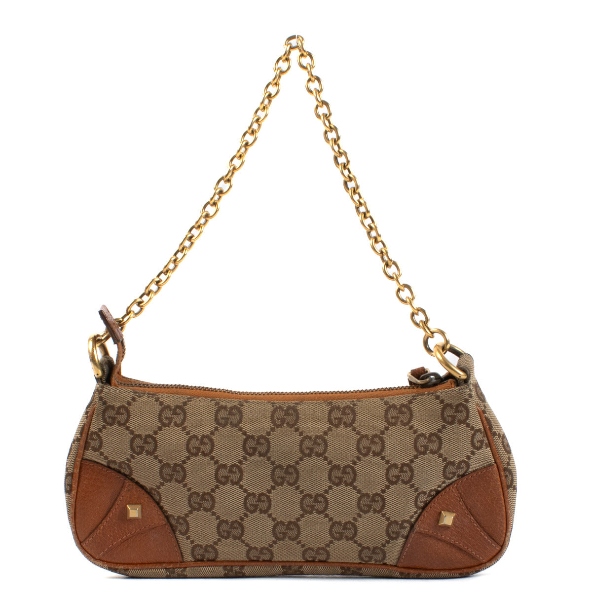 Gucci Monogram Canvas Mini Shoulder Bag