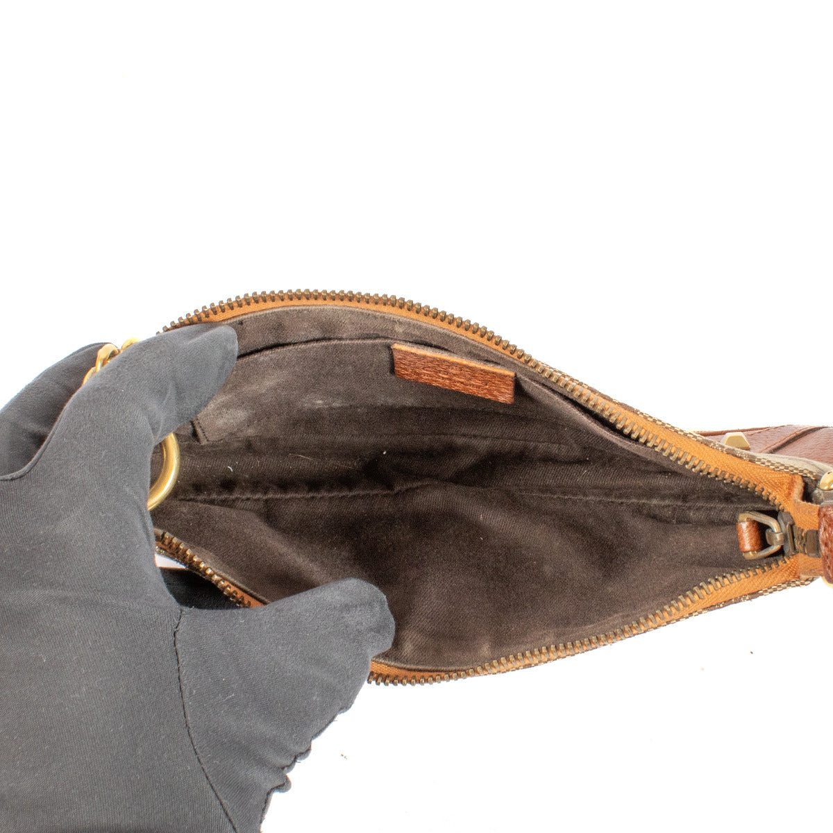 Gucci Monogram Canvas Mini Shoulder Bag