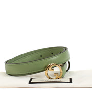 shop 100% authentic second hand Gucci Green Belt - Size 85 on Labellov.com
