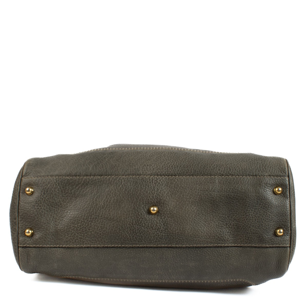 Shop safe online at Labellov in Antwerp, Brussels and Knokke this 100% authentic second hand Gucci Taupe Leather New Pelham Horsebit Shoulder Bag