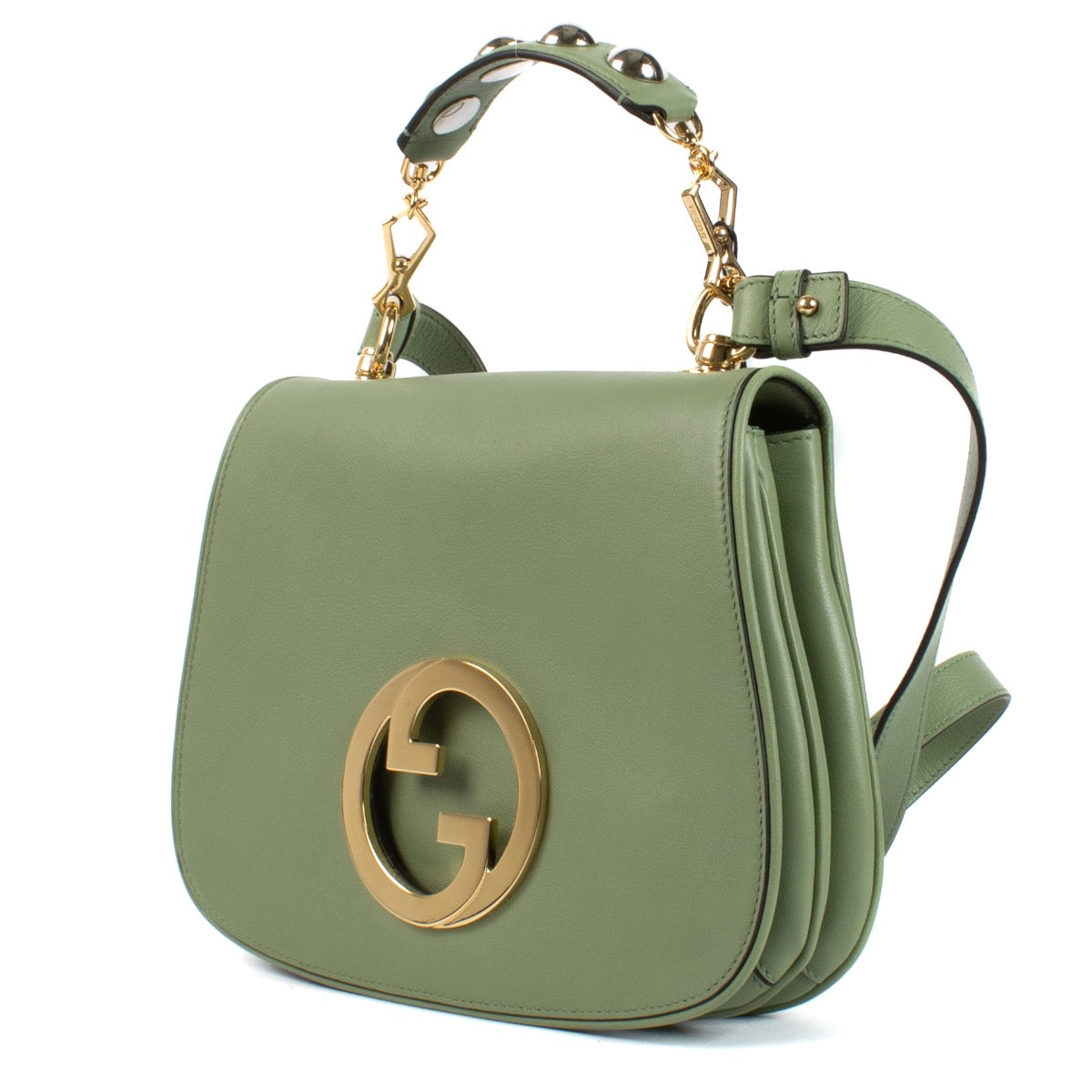 shop 100% authentic second hand Gucci Green Medium Blondie Bag on Labellov.com
