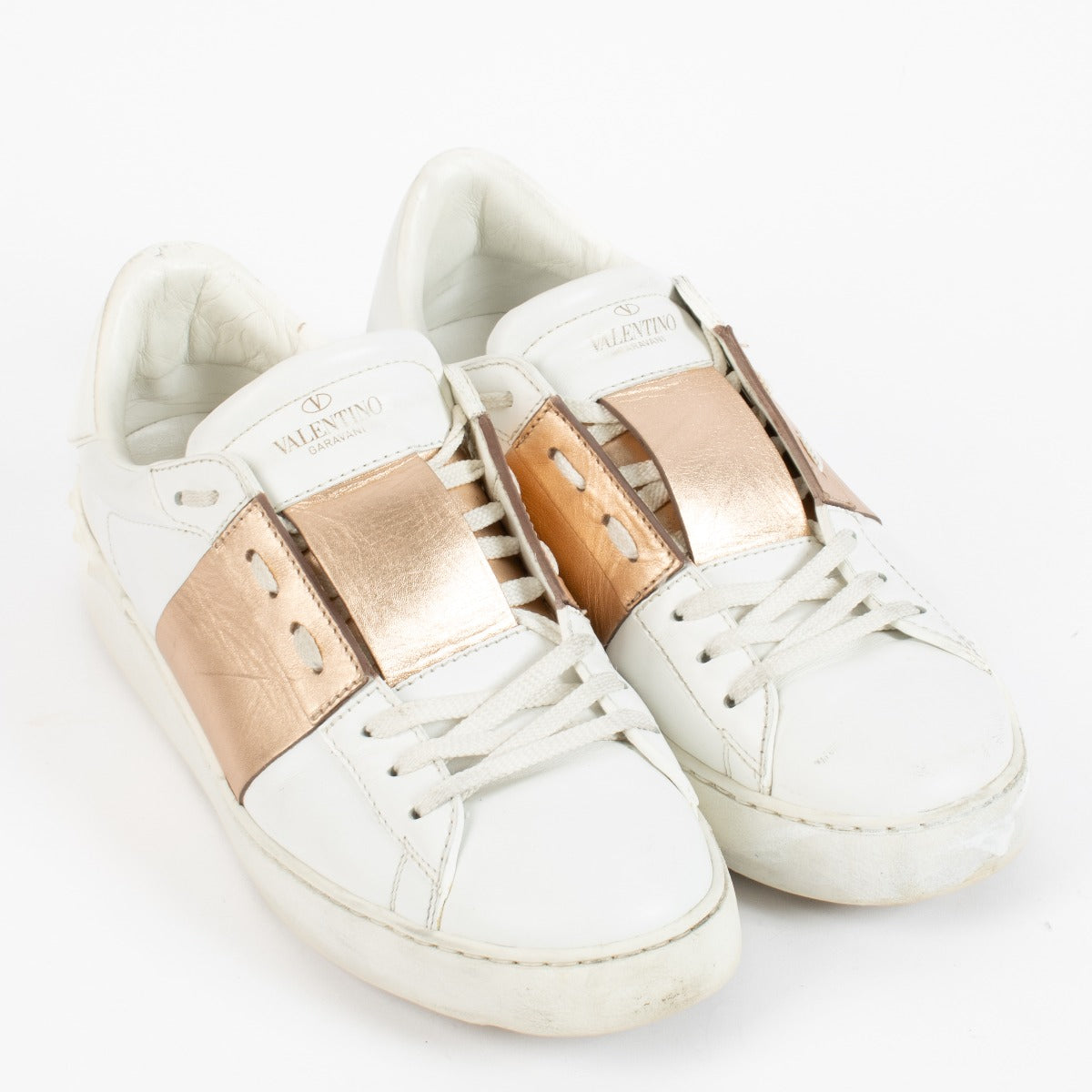 Valentino Garavani White Open Sneakers
