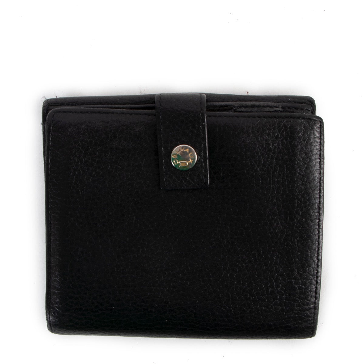 100% authentic second hand Black Leather Delvaux Wallet