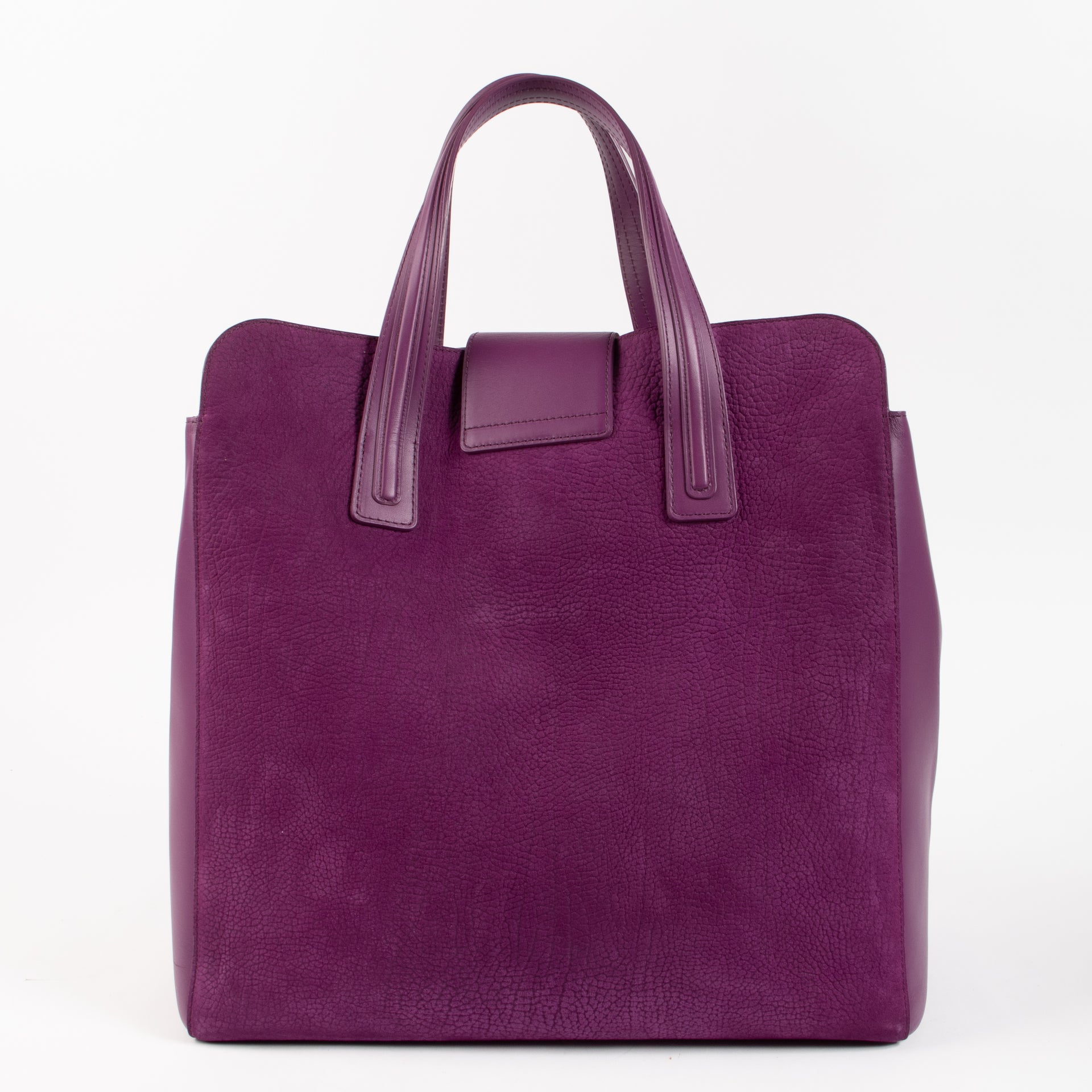 Delvaux Cardinal Santiag Nubuck Simplissime Tote Bag