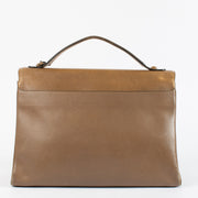 Authentic pre-loved Delvaux Brown Brillant Briefcase on Labellov.com