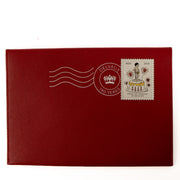 Shop safe online at Labellov in Antwerp, Brussels and Knokke this 100% authentic second hand Delvaux Red Calf Souple Kiss M Pouch