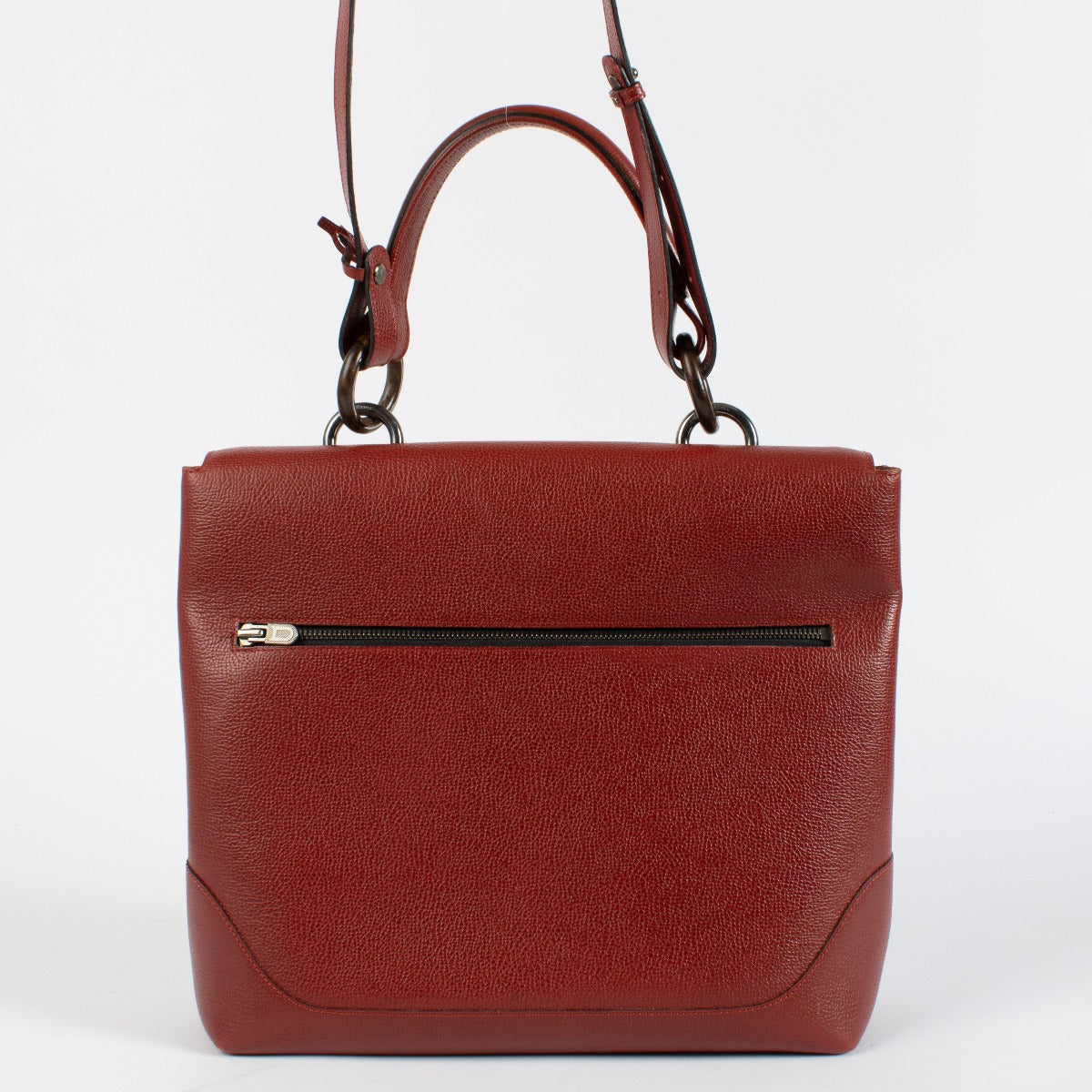 Authentic preloved Delvaux Red Leather Bag on Labellov.com