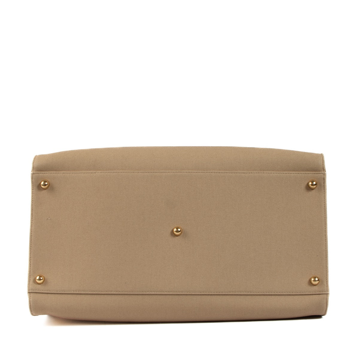 Shop safe online at Labellov in Antwerp, Brussels and Knokke this 100% authentic second hand Fendi Beige Canvas Large Sunshine Tote Bag