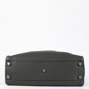 Authentic preloved Fendi Grey Medium Peekaboo Bag on Labellov.com