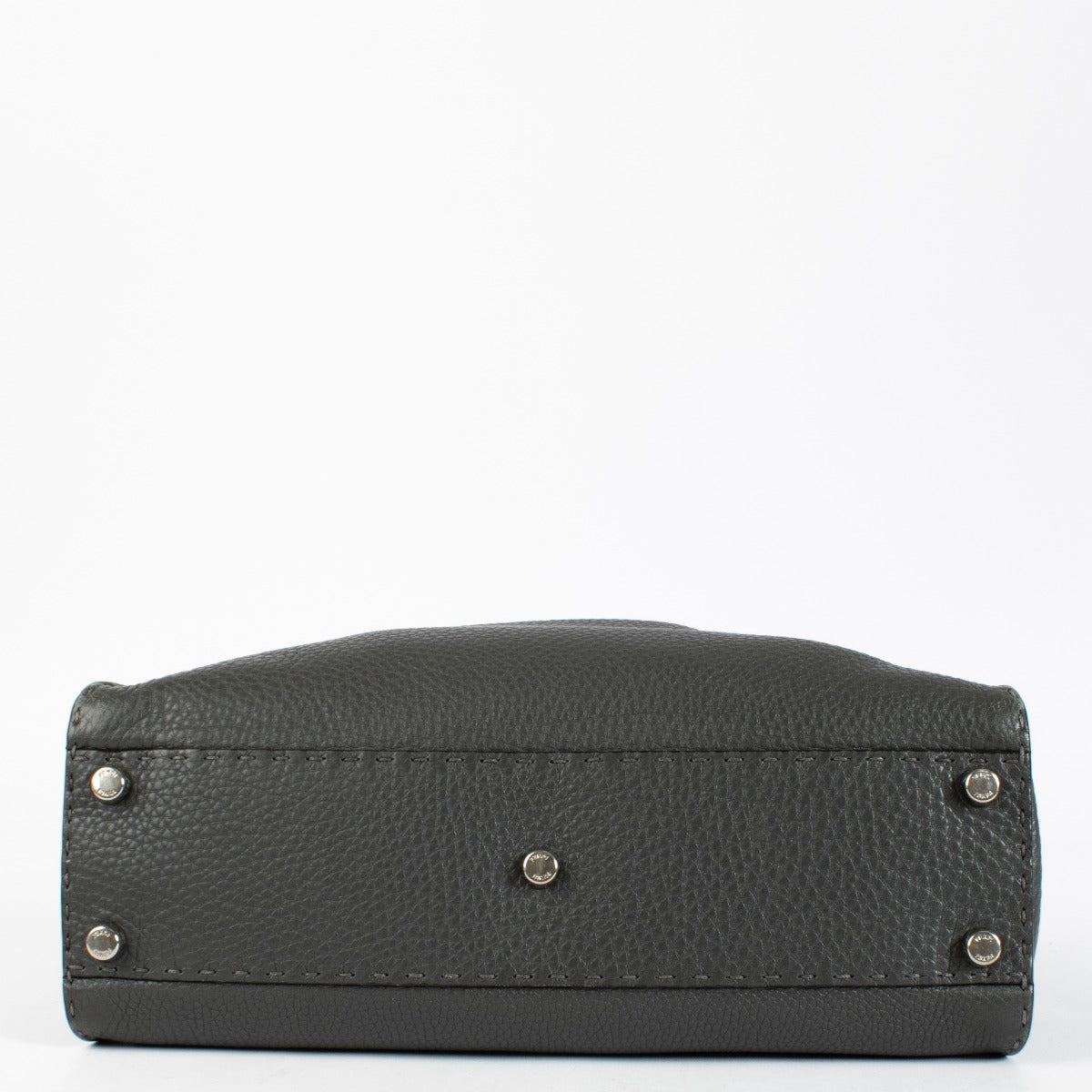 Authentic preloved Fendi Grey Medium Peekaboo Bag on Labellov.com