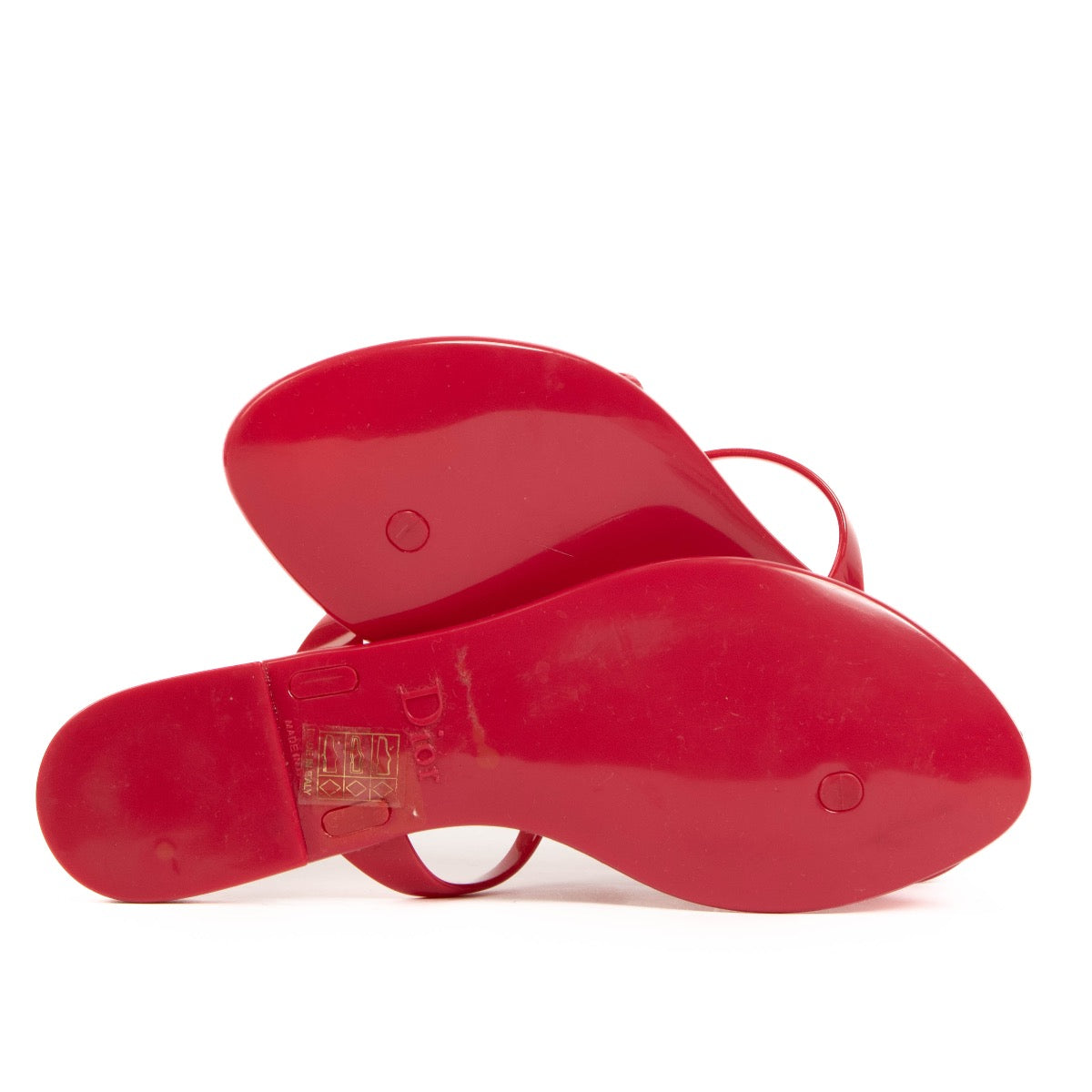 shop 100% authentic second hand Christian Dior Pink Flipflops - Size 39 on Labellov.com