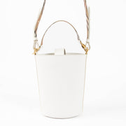 Shop this authentic Burberry White Small Bucket Bag pre-loved on Labellov.com 