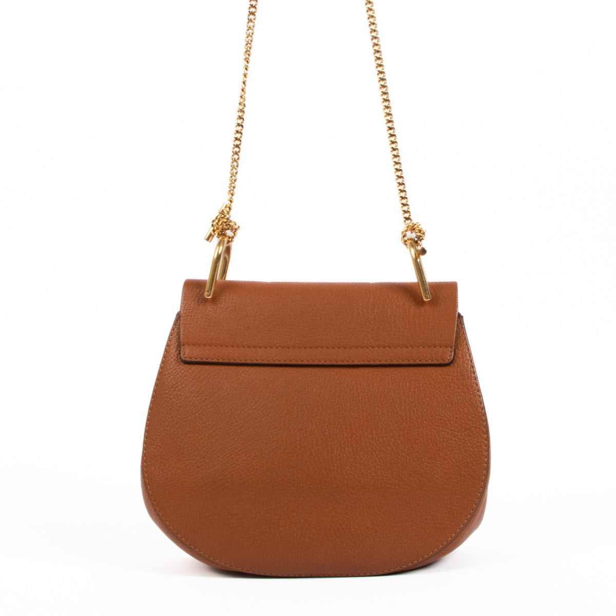 Shop safe online at Labellov in Antwerp, Brussels or Knokke this 100% authentic second hand Chloé Tan Calfskin Drew Bag