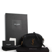 Shop safe online 100% authentic second hand Saint Laurent Black Lou Crossbody Bag in very good, excellent condition at the right price at Labellov in Antwerp.