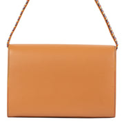 Caroline De Marchi Camel Leather Shoulder Bag pour le meilleur prix chez Labellov à Anvers