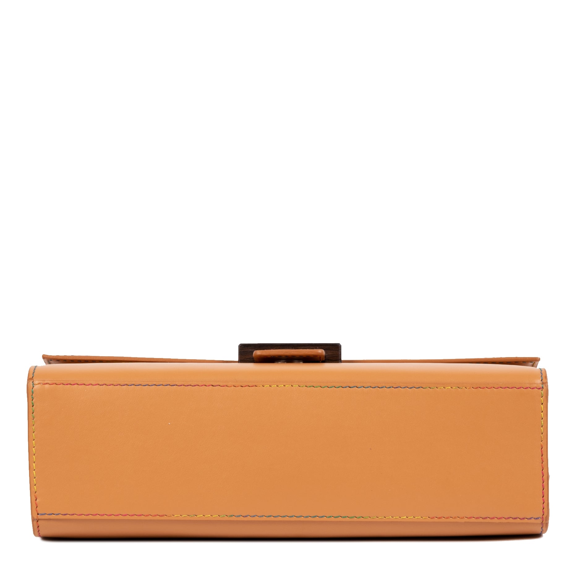 Caroline De Marchi Camel Leather Shoulder Bag