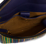 koop Delvaux Multicolor Toile De Cuir Shoulder Bag bij labellov aan de beste prijs