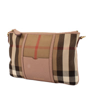 Shop safe online at Labellov in Antwerp, Brussels and Knokke this 100% authentic second hand Burberry Check Canvas Crossbody Bag
