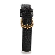 Must de Cartier Must Vendôme Vermeil Black Lizard Watch