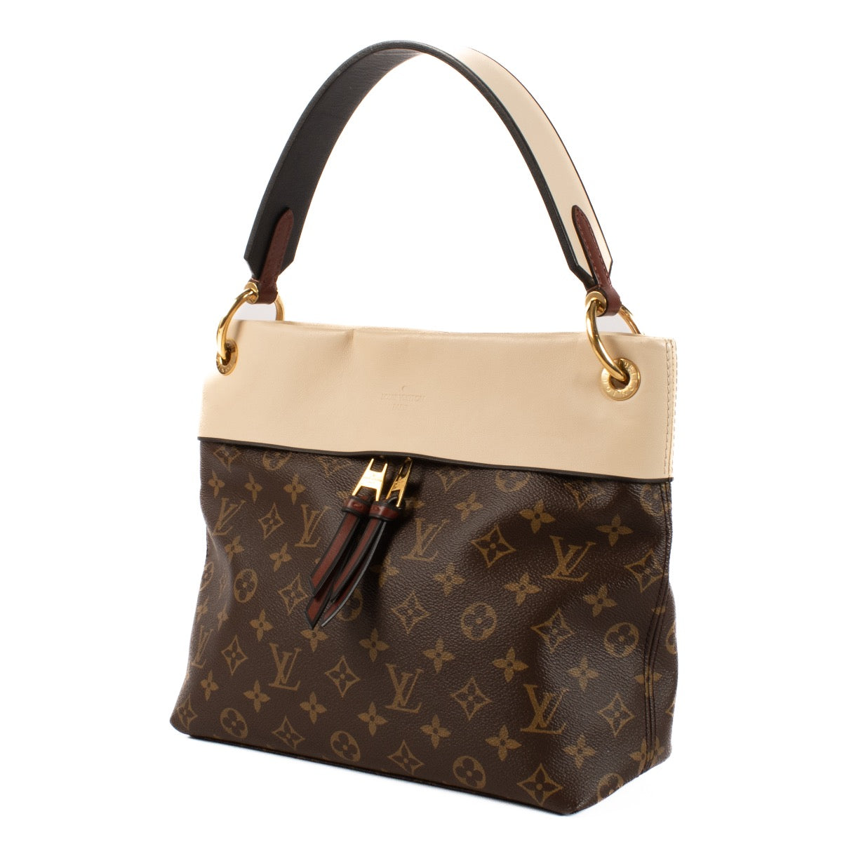Shop safe online at Labellov in Antwerp, Brussels and Knokke this 100% authentic second hand Louis Vuitton Monogram Tuileries Hobo PM Bag