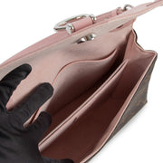 Louis Vuitton Saint Michel Monogram Rose Ballerine Epi Leather