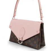 Louis Vuitton Saint Michel Monogram Rose Ballerine Epi Leather