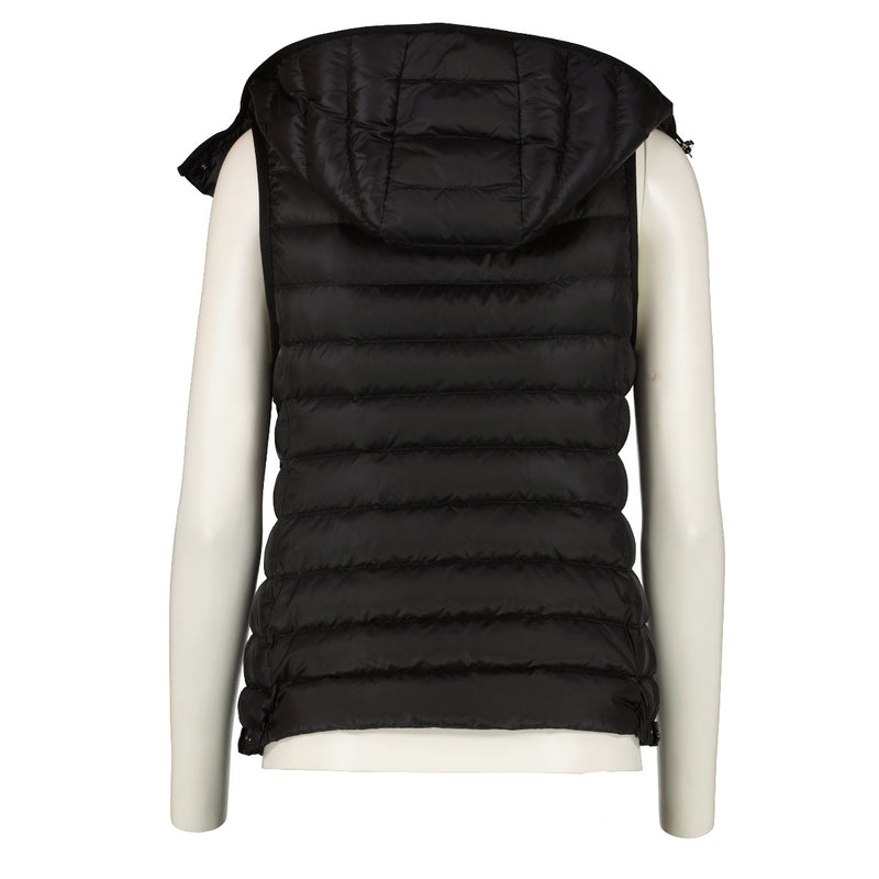 Moncler Black Glycine Sleeveless Lightweight Down Jacket - Size 0