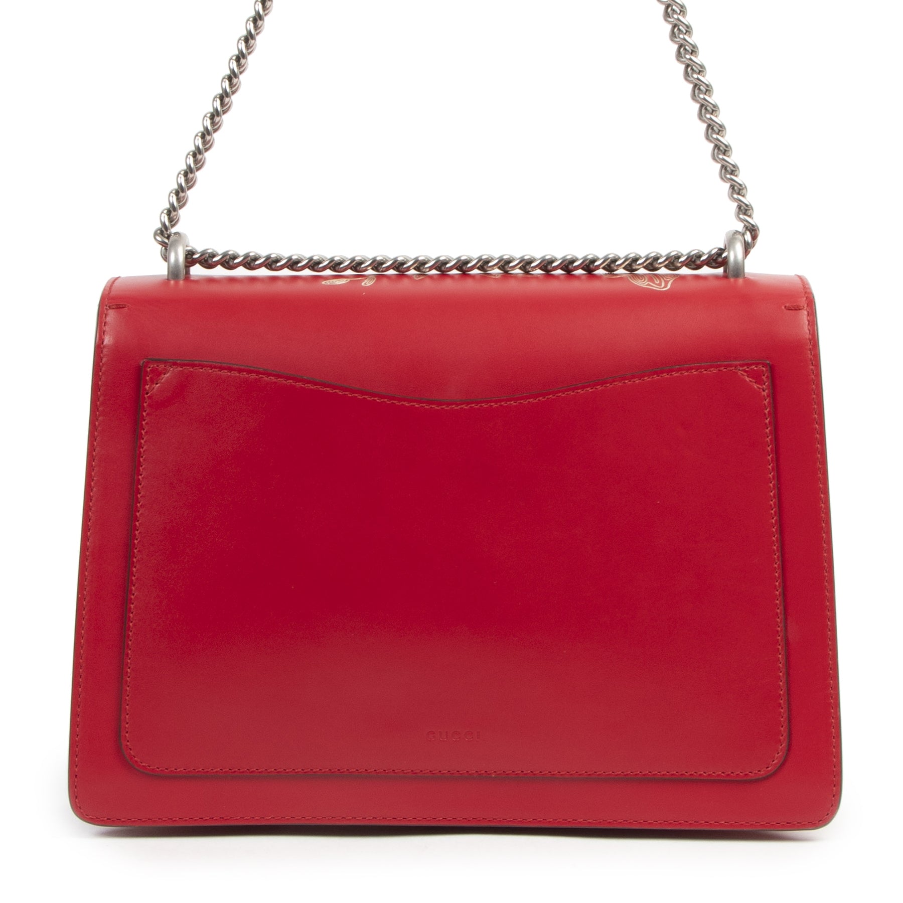 Authentique seconde-main vintage Gucci Chinese New Year Hibiscus Red Dionysus Special Edition achète en ligne webshop LabelLOV