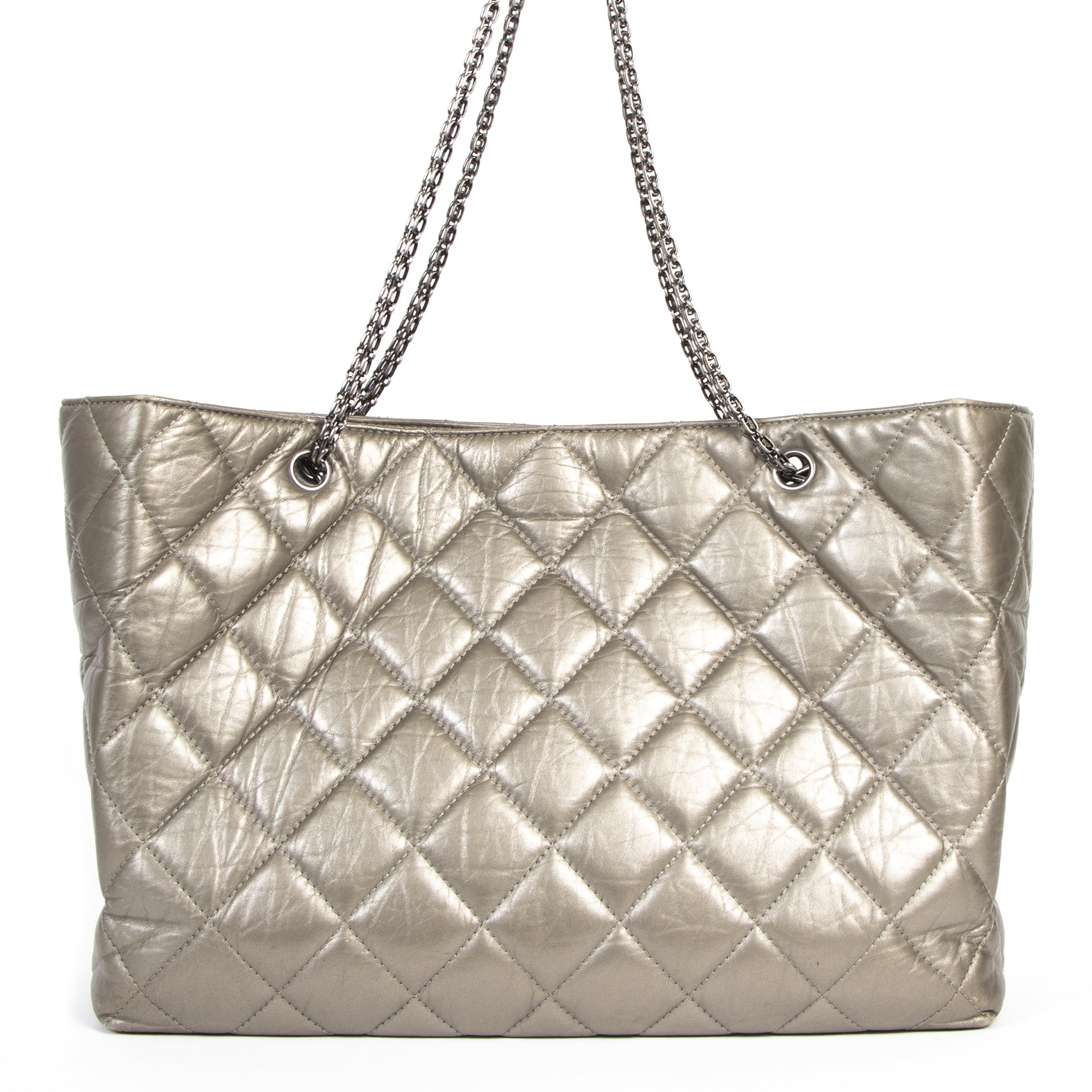 Chanel Metallic 2.55 Shopper