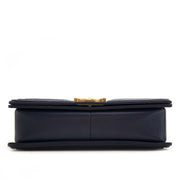 Chanel Blue New Medium Boy Bag 2dehands voor de beste prijs