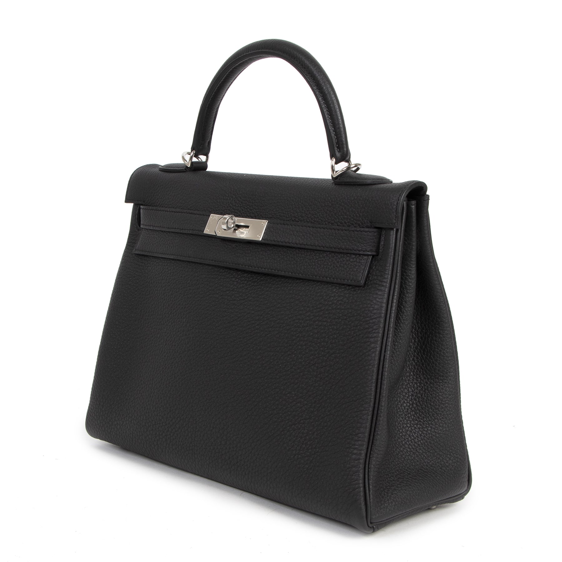 Are you looking for an authentic Hermès Kelly 32 Black Togo PHW?