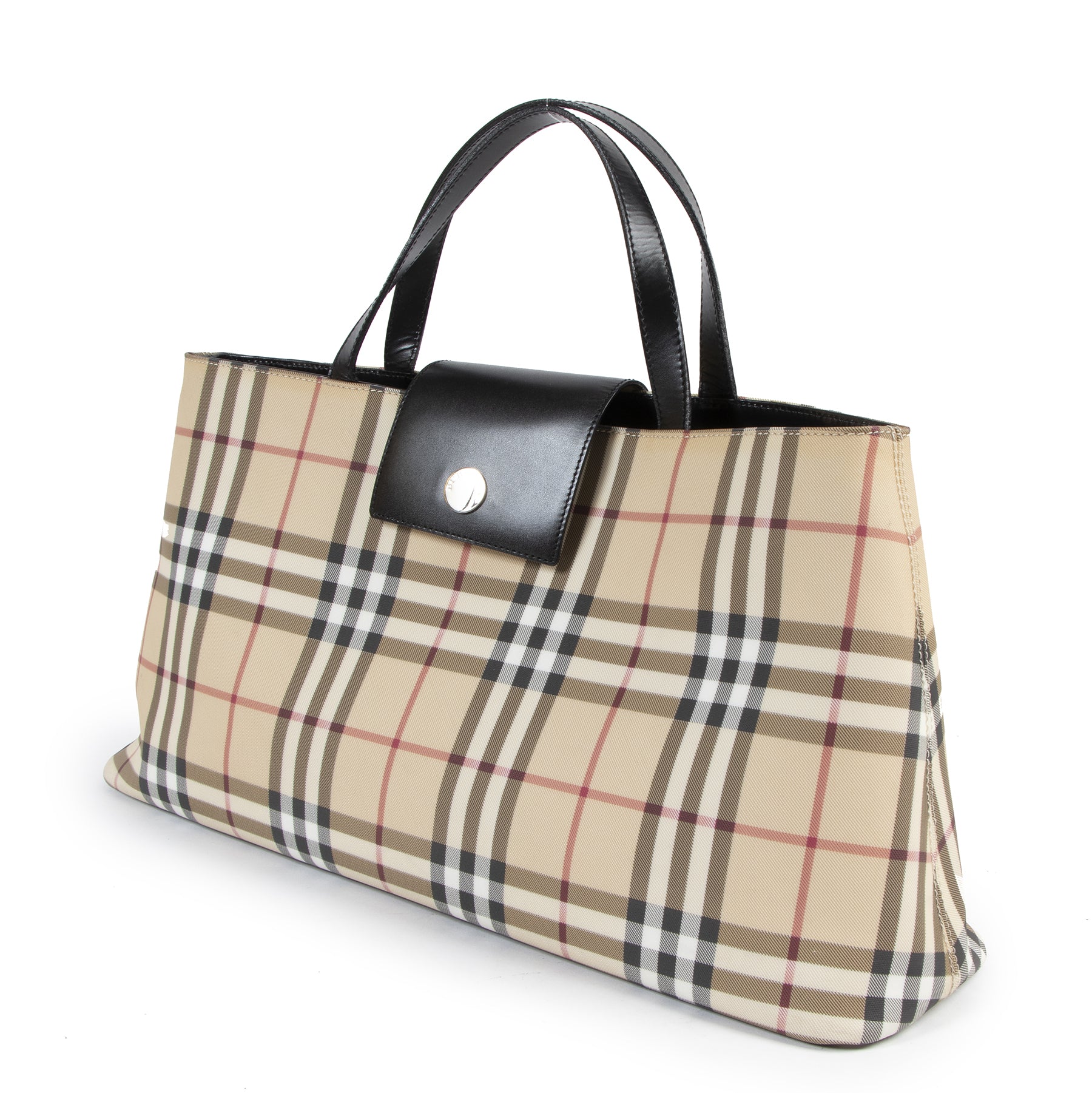 Burberry Nova Check Shopper Tote Bag for the best price online available