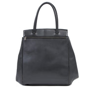 Authentic secondhand Delvaux Grey Baladin Bag designer bags fashion luxury vintage webshop safe secure online shopping designer high end brands