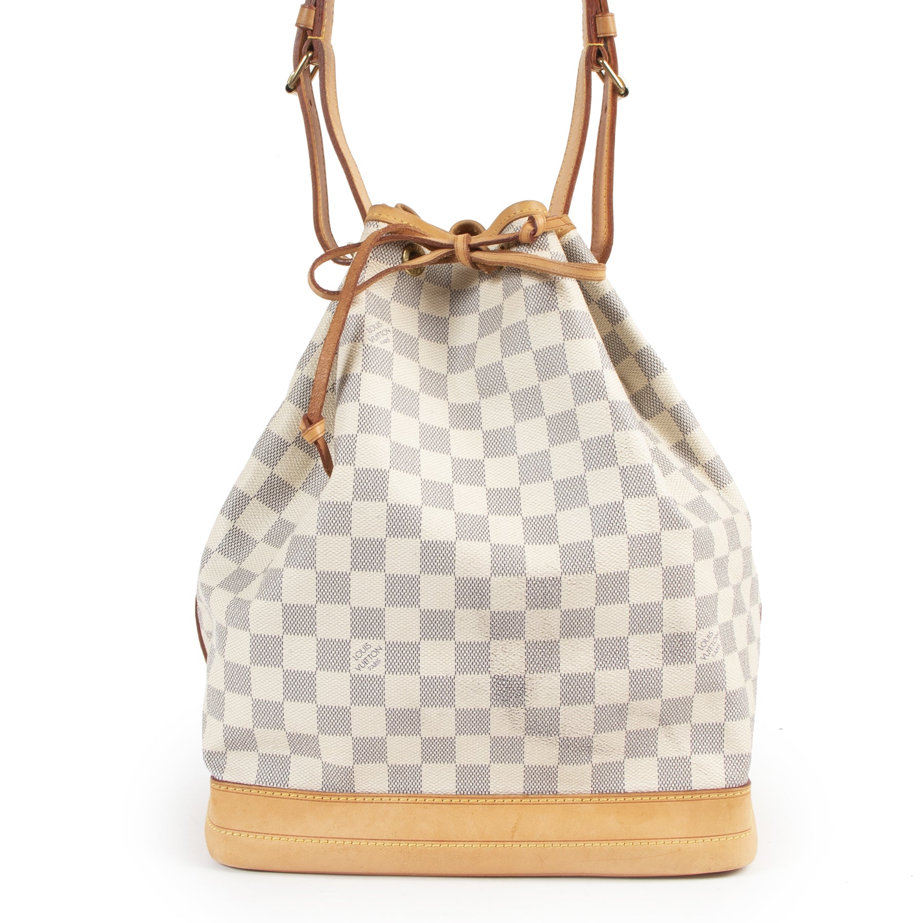 Louis Vuitton Noé Damier Azur for the best price at Labellov secondhand luxury in Antwerp Belgium