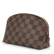 Authentieke Tweedehands Louis Vuitton Damier Ebene Cosmetic Pouch juiste prijs veilig online shoppen luxe merken webshop winkelen Antwerpen België mode fashion