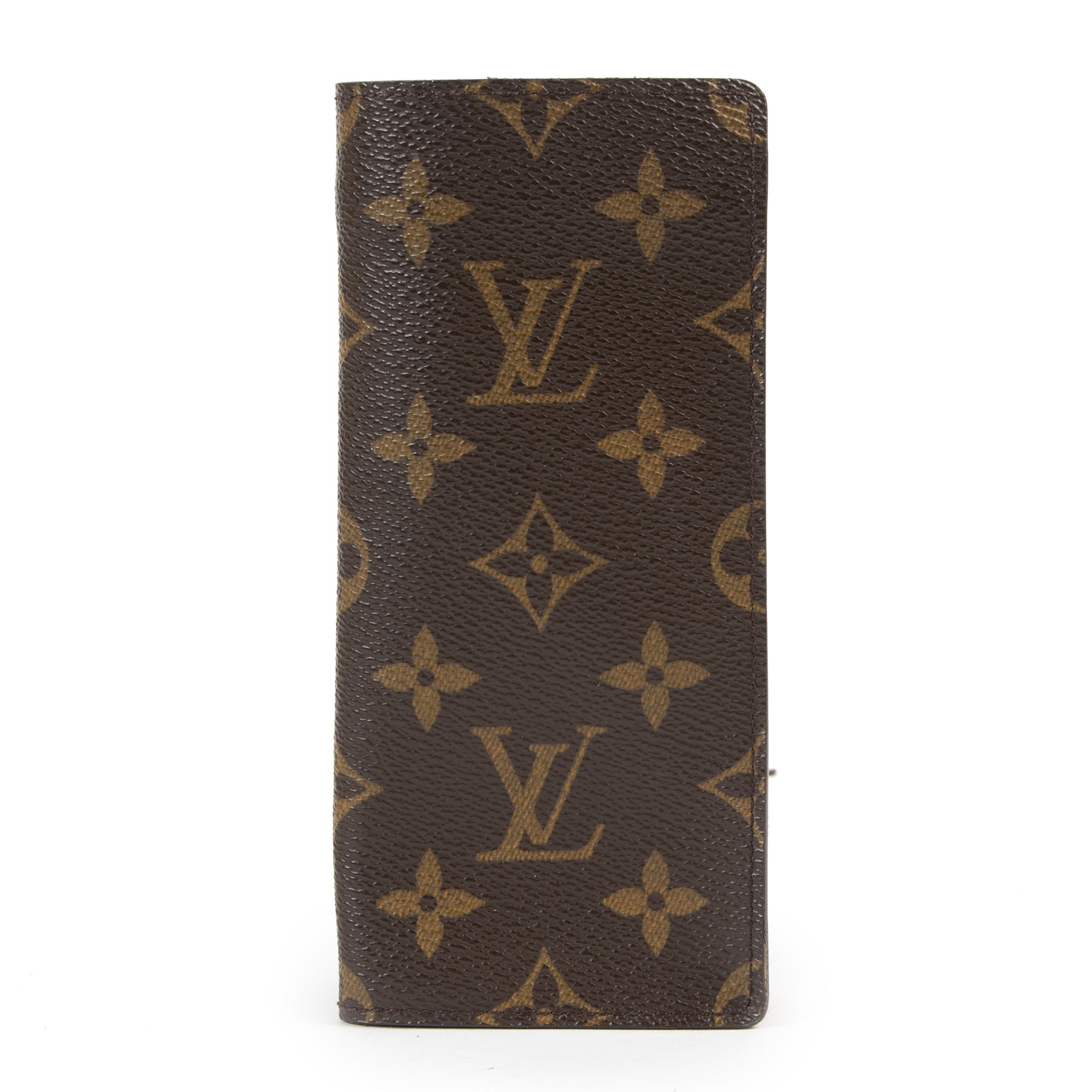 Authentieke Tweedehands Louis Vuitton Monogram Canvas Glasses Case juiste prijs veilig online shoppen luxe merken webshop winkelen Antwerpen België mode fashion
