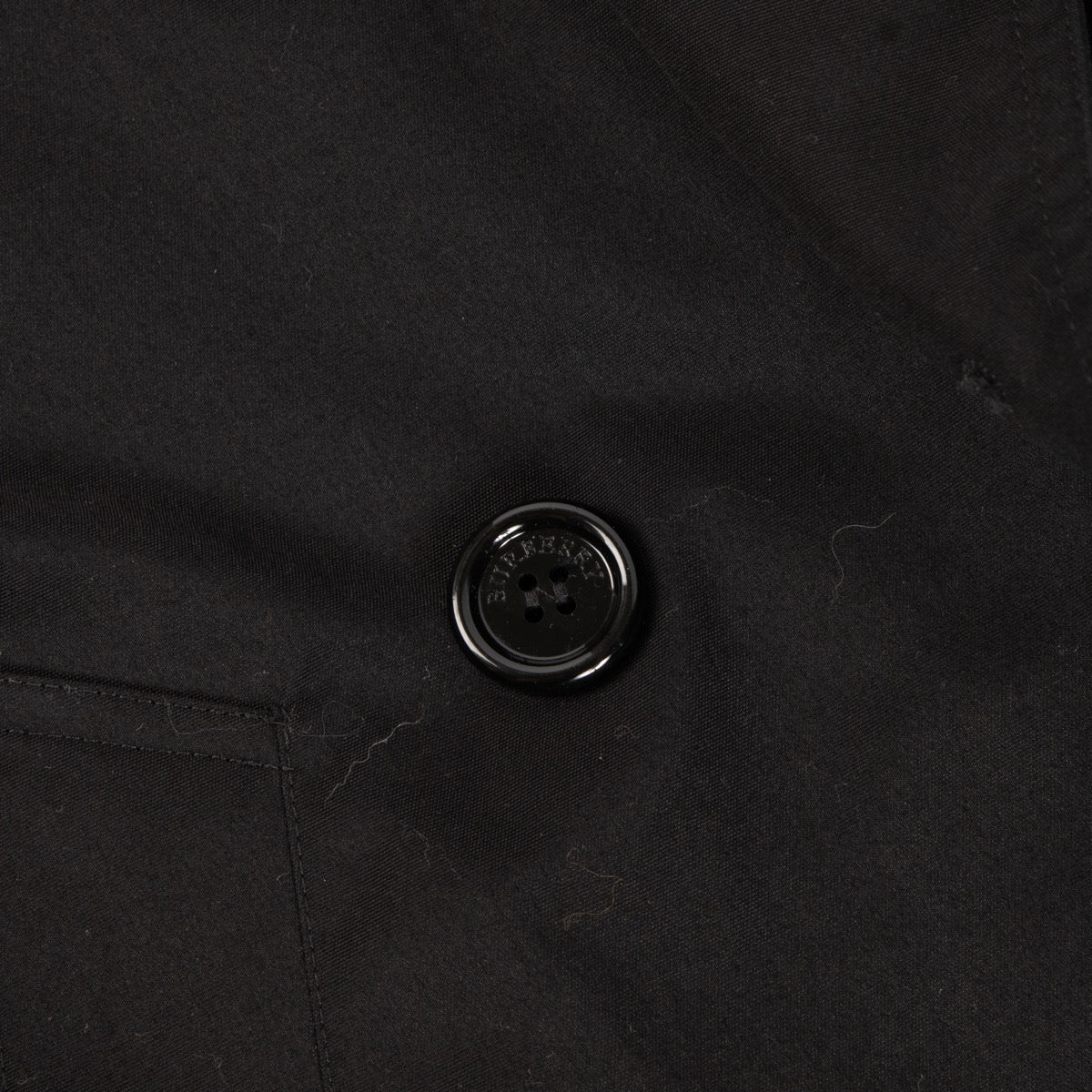 shop 100% authentic second hand Burberry Black Trench Coat - Size UK 8 on Labellov.com