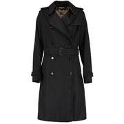 shop 100% authentic second hand Burberry Black Trench Coat - Size UK 8 on Labellov.com