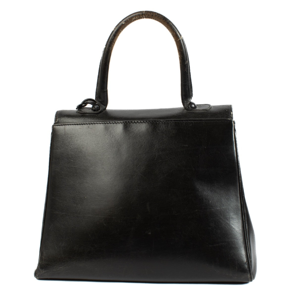 Delvaux Brillant MM Vintage en cuir box noir