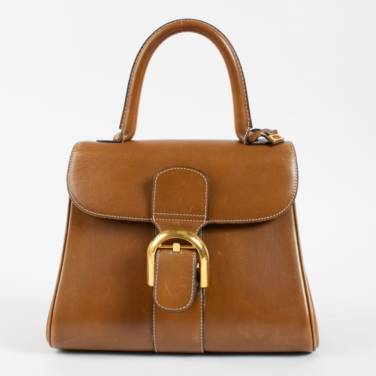 Delvaux Camel Smooth Leather Vintage Brillant PM