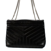shop 100% authentic second hand Saint Laurent Black Quilted Leather Medium Loulou Bag on Labellov.com