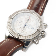 Shop safe online at Labellov this 100% authentic second hand Breitling Steel Super Avenger Watch