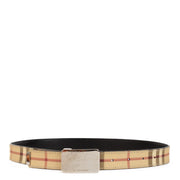 shop 100% authentic second hand Burberry Monogram Belt - Size 100 on Labellov.com