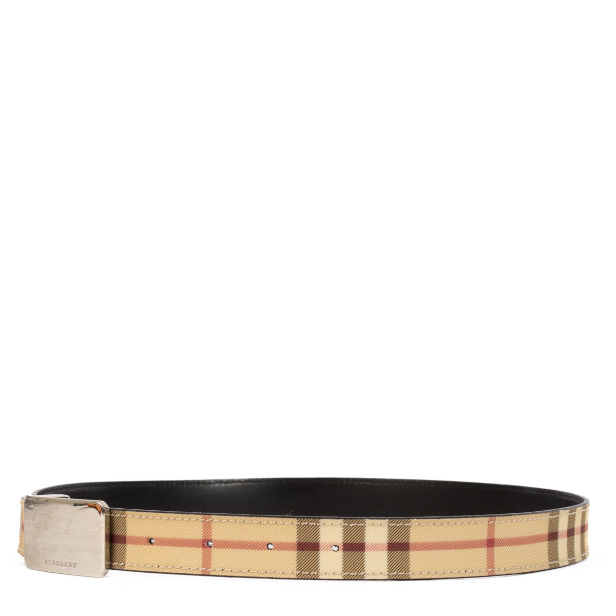 shop 100% authentic second hand Burberry Monogram Belt - Size 100 on Labellov.com