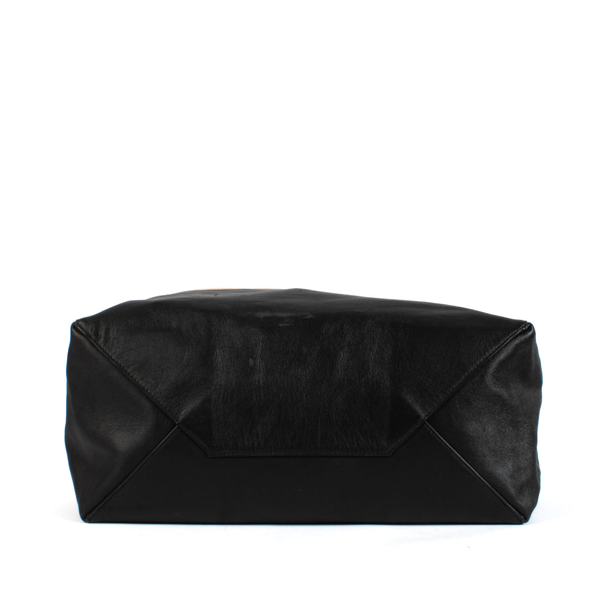 Sac Bi-Cabas Horizontal Céline Noir et Nude
