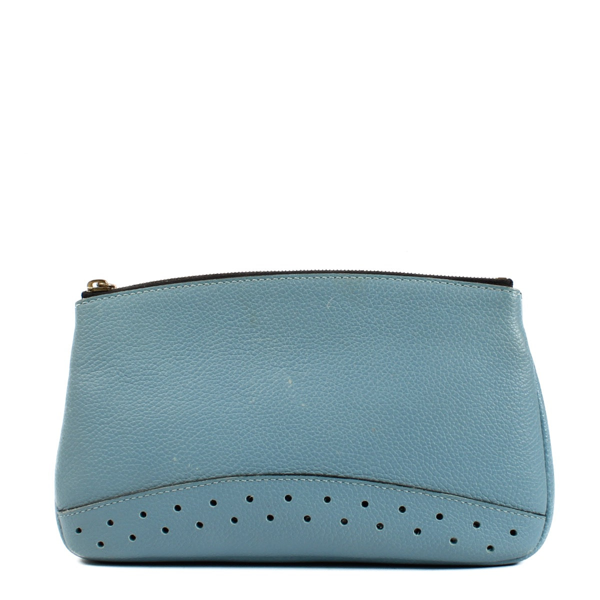 shop 100% authentic second hand Delvaux Blue Pochette on Labellov.com