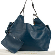 Delvaux Bleu de Prusse Polo Givry With Me PM Bag